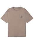 Choir Overlay Serif Monogram Logo Tee 圈型印花短袖踢恤 - BROWN