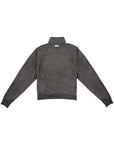 Ribbed Jacket 拼接羅紋外套 - GREY