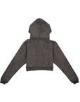 Cropped Hoodie 短版剪裁帽T - GREY
