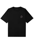 Choir Overlay Serif Monogram Logo Tee 圈型印花短袖踢恤 - BLACK