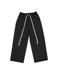 Dart Pants 膝摺西裝褲 - Black