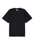 Button Tee 針織短袖 - Black