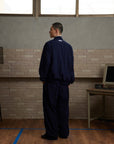 Retro Nylon Jacket-Blue
