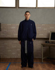 Retro Nylon Jacket-Blue