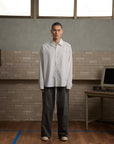 CPO Long Shirt-Light Grey