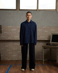CPO Long Shirt-Dark Blue