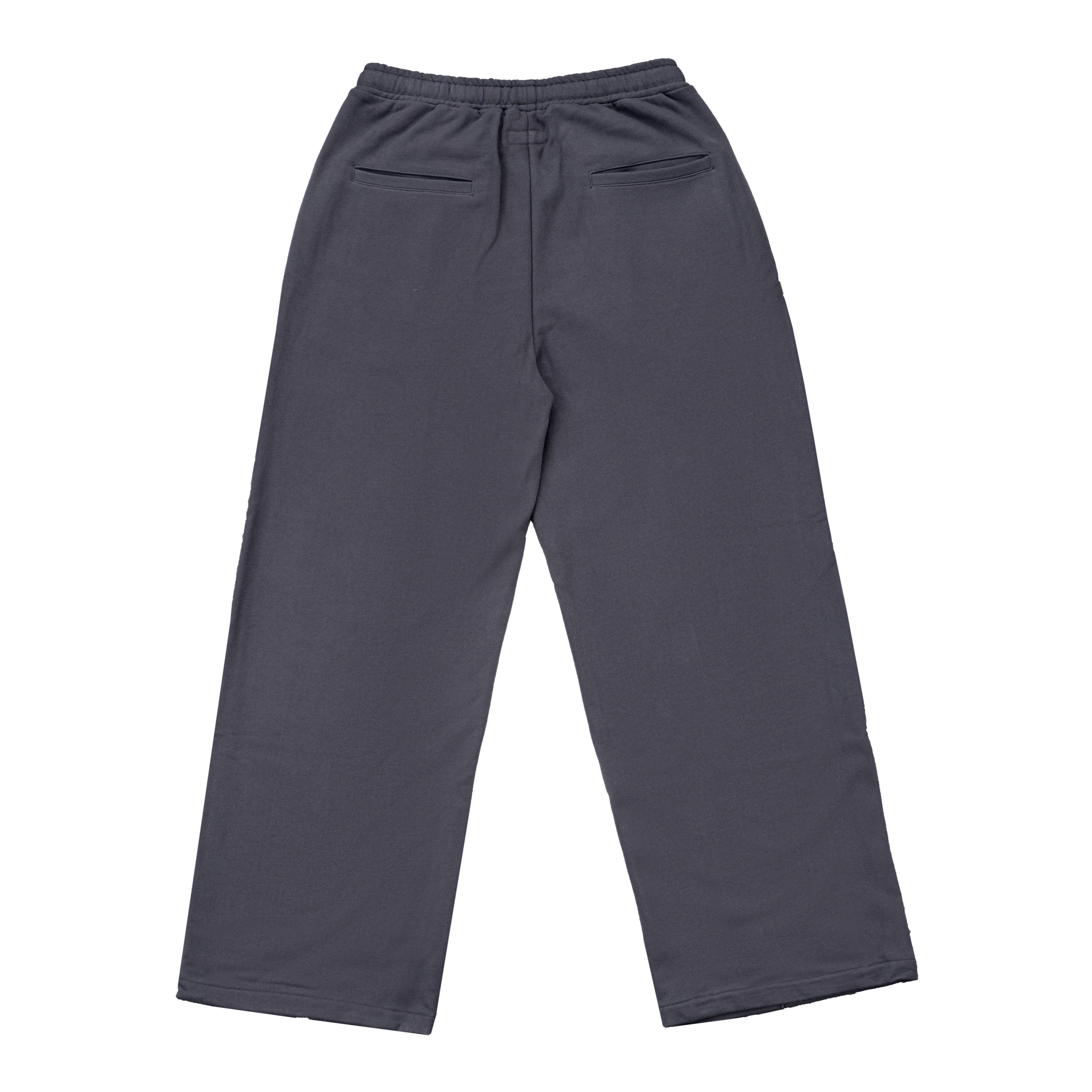 Neutrals Two Tuck Pants-Gray