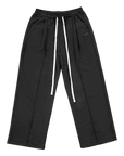 Neutrals Two Tuck Pants-Black