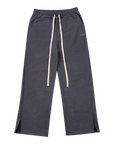 Neutrals Split Pants-Gray