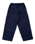 Retro Nylon Pants-Blue