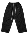 Retro Nylon Pants-Black