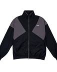Retro Nylon Jacket-Black / Gray