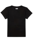 Logo T-Shirt 01 V領品牌T恤-Black