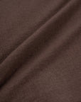 Scarf Collar Knit Top 領巾領針織上衣-Brown
