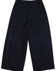 Pleated Panel Trousers 拼接打褶西裝褲-Navy