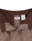 Relaxed Tailored Trousers 寬鬆西裝長褲-Brown