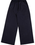 Raw-Edge Sweatpants 毛邊運動長褲-Navy
