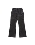 Boot Cut Pants 闊腿皮褲- Black
