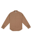 Shirt Jacket 條紋襯衫夾克 - Khaki