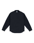 Shirt Jacket 條紋襯衫夾克 - Black
