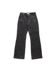 Boot Cut Pants 闊腿皮褲- Black