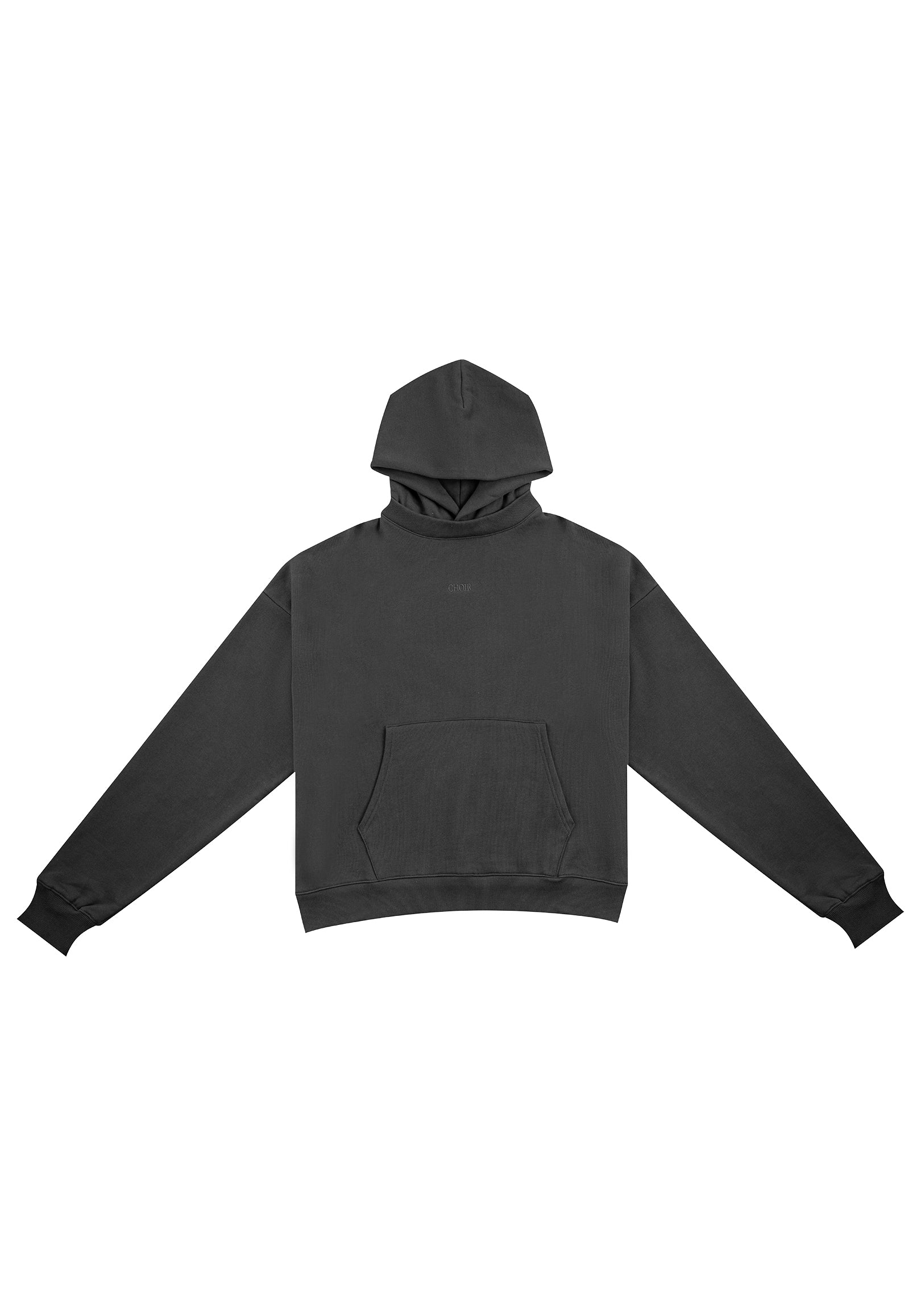 Neutrals Crew Neck Hoodie - Gray
