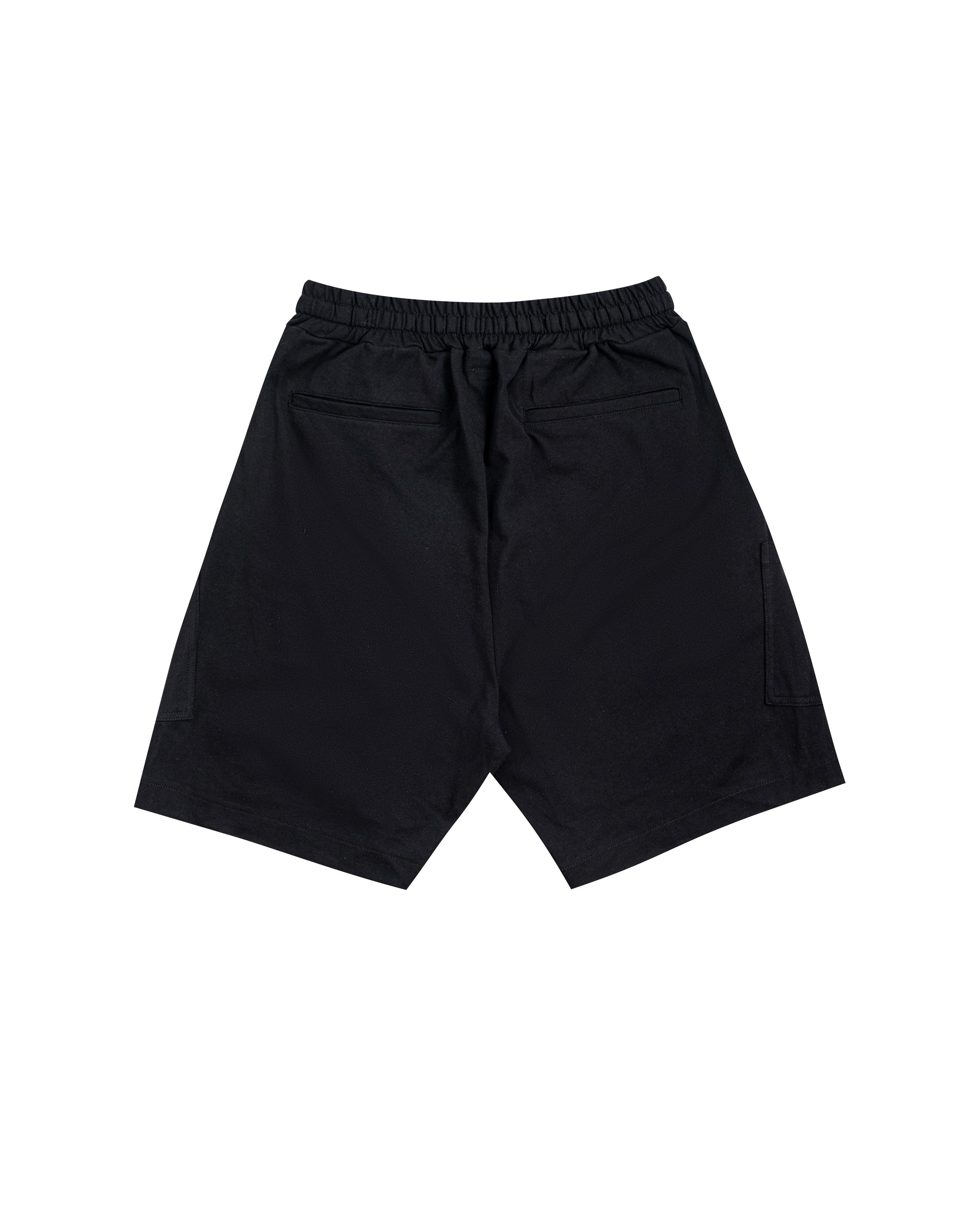 NEUTRALS Cargo Sweat Shorts - Black