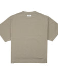 Monogram Logo Tee-Sage Gray