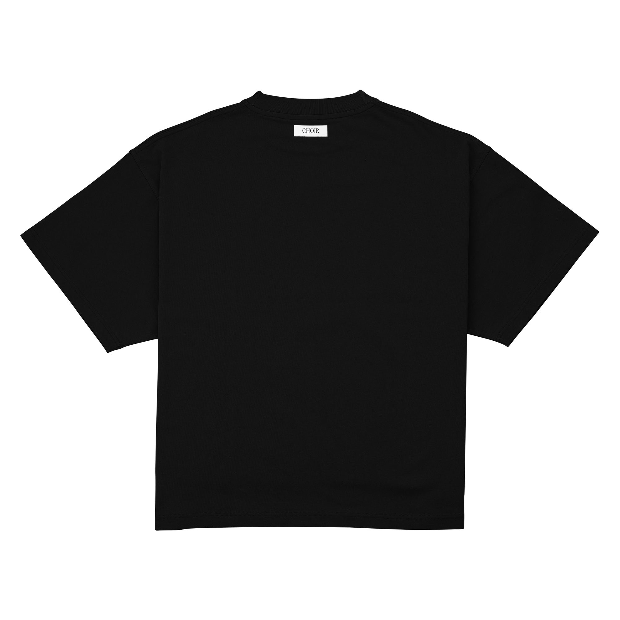 Monogram Logo Tee-Black