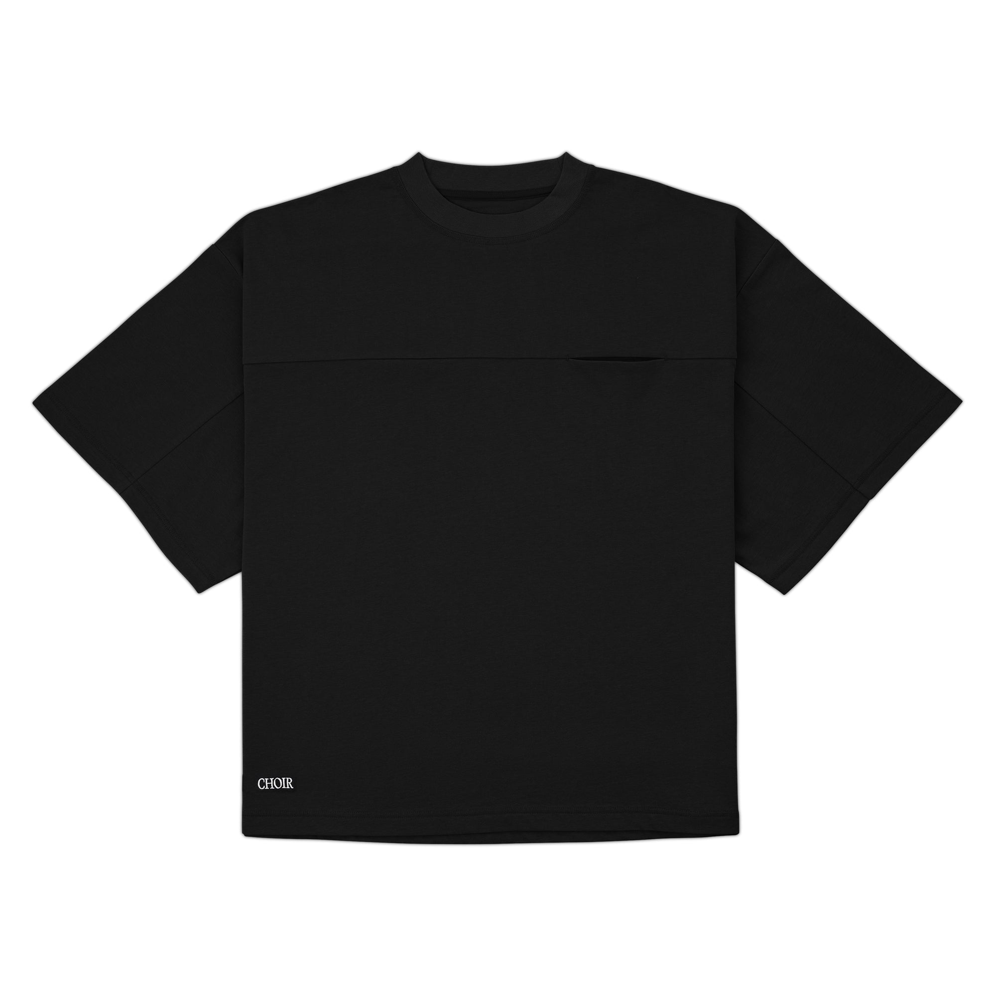 Pocket Tee-Black