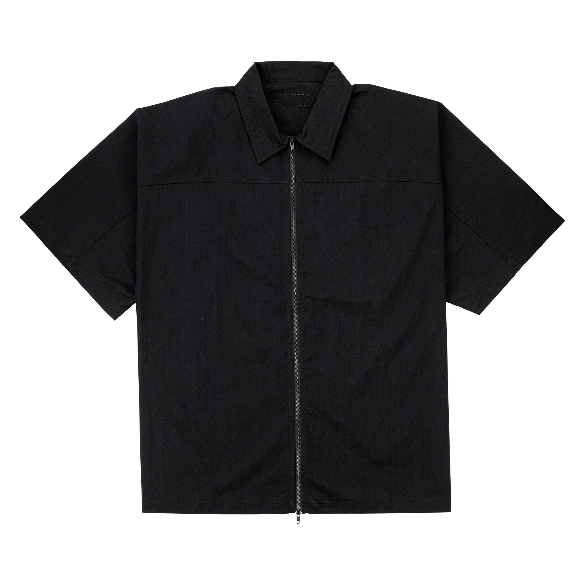 Zip Shirt-Black