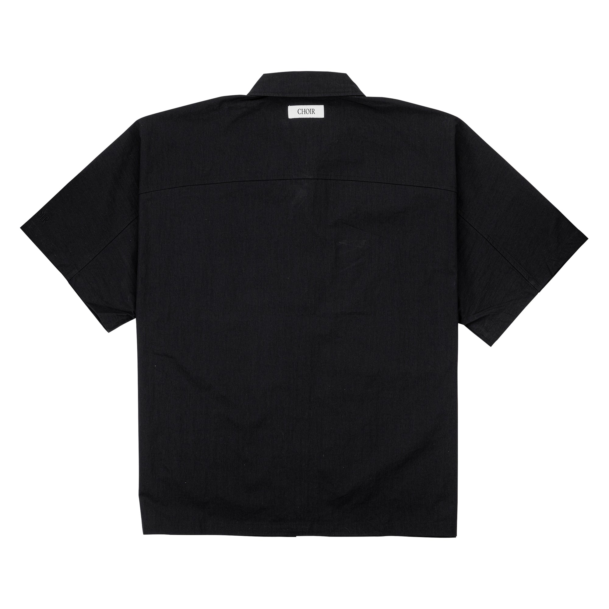 Zip Shirt-Black