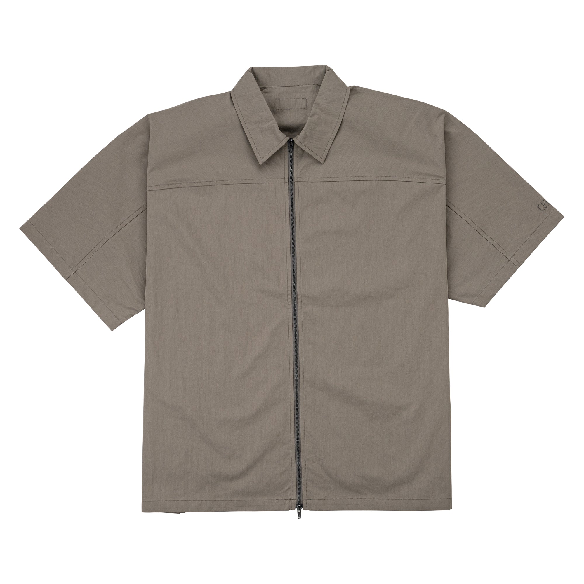 Zip Shirt-Gray