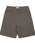 Twist shorts-Mocha