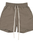 Nylon Panel Shorts-Sage Green