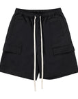 Cargo shorts-Black