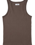Cutaway Shoulder Tank 削肩背心 - GREY
