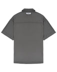 Jacquard Zip Shirt 緹花針織POLO 衫 - Grey