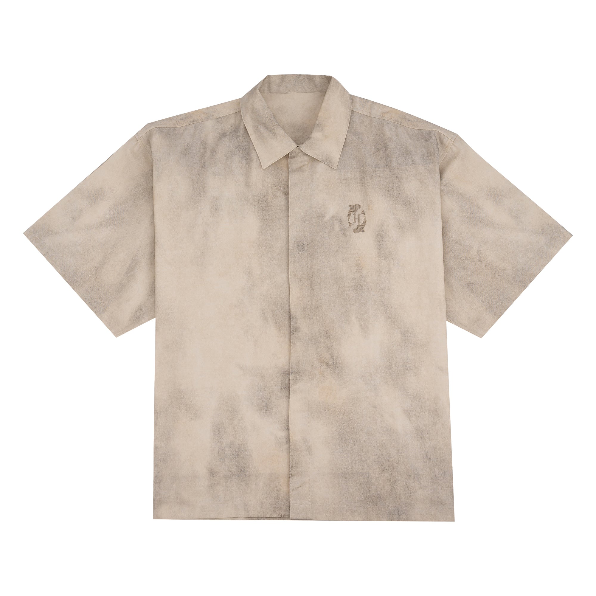 Collab Logo Shirt - Beige