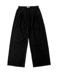 Wide Trousers-Black