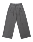 Wide Trousers-Grey