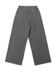Wide Trousers-Grey