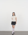Logo T-Shirt 02 圓領品牌T恤-Beige