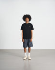 Choir Overlay Serif Monogram Logo Tee 圈型印花短袖踢恤 - BLACK