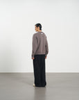 Zip Knit Cardigan 拉克蘭針織雙拉鍊外套 - GREY