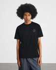 Choir Overlay Serif Monogram Logo Tee 圈型印花短袖踢恤 - BLACK