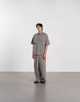 Pocket Shirt 口袋撞色刺繡襯衫 - GREY