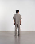 Pocket Shirt 口袋撞色刺繡襯衫 - GREY