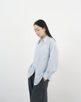 Structured Pocket Shirt 結構口袋襯衫-Blue