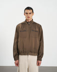 Suede Hunting Jacket 設計剪裁工裝外套- Brown